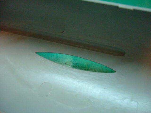 切割後的艦塔部位